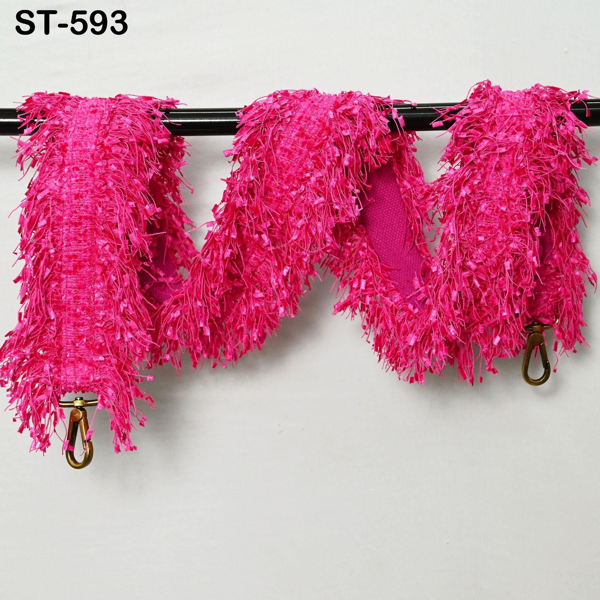 Fringes Replacement Guitar Strap without Adjustor Handbag Boho Bag Strap Camera Strap Embroidery Crossbody Strap Purses Gift for Daughter