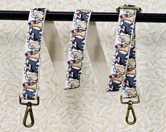 Embroidered Purse Strap Crossbody Strap for Purses Gift for Mom Boho Bags Strap Embroidery Replacement Strap Guitar Strap Handbag Strap