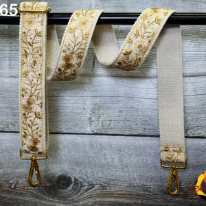 Gift for Mother Messenger Bag Crossbody Straps Replacement Shoulder Tote Bags Strap for Purses Embroidered Boho Guitar Strap Handbag Strap