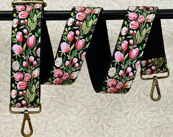 Embroidery Replacement Messenger Bag Strap Purse Strap Crossbody Strap for Purses Embroidered Strap Boho Guitar Camera Strap Gift for Mother