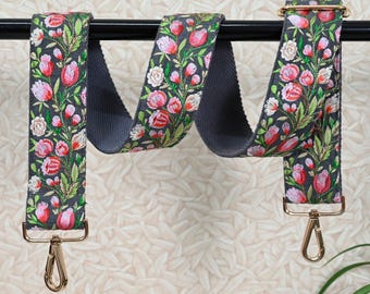 Embroidery Replacement Messenger Bag Strap Purse Strap Crossbody Strap for Purses Embroidered Strap Boho Guitar Camera Strap Gift for Mother