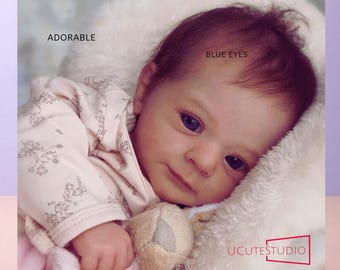 Lifelike Reborn Baby Doll With full Vinyl - Adorable Girl - Ideal Gift for Children And Child friendly Bali Seller