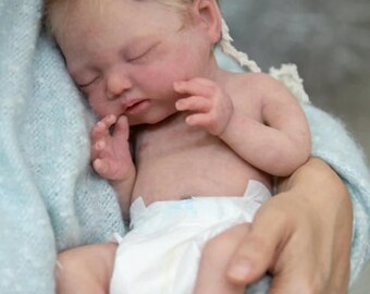 Full Body Preemie Realistic Silicone Baby Doll