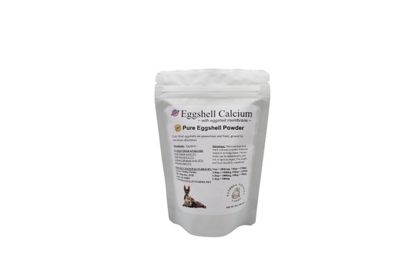 Eggshell powder top for cats