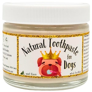 Dog Toothpaste - Natural Ingredients