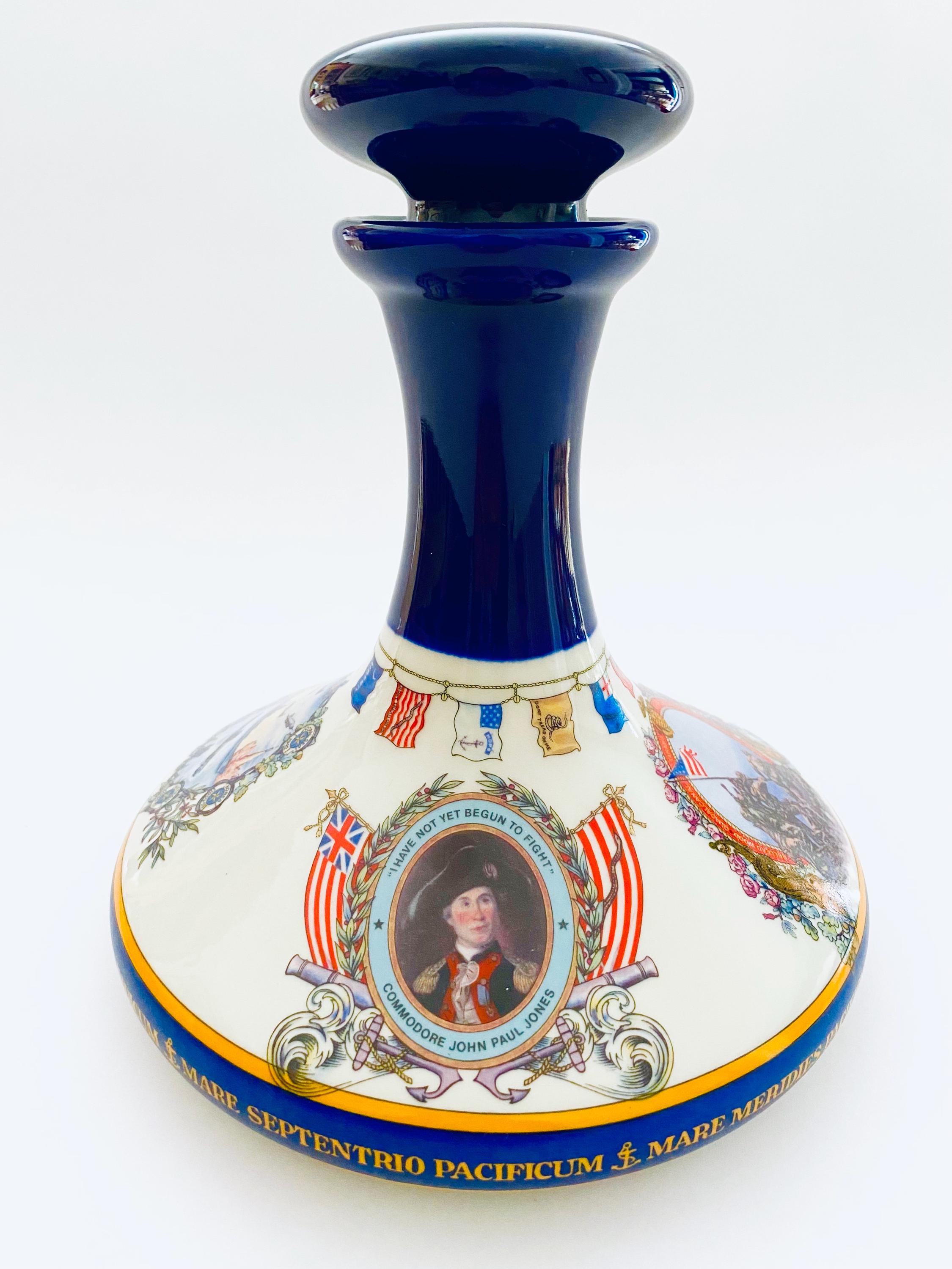 john paul jones ships decanter　デカンタ－ The John Paul Jones US Navy Marine Corps Ships Decanter Pussers