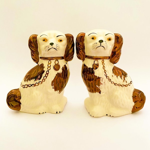 Staffordshire Mantle Dogs