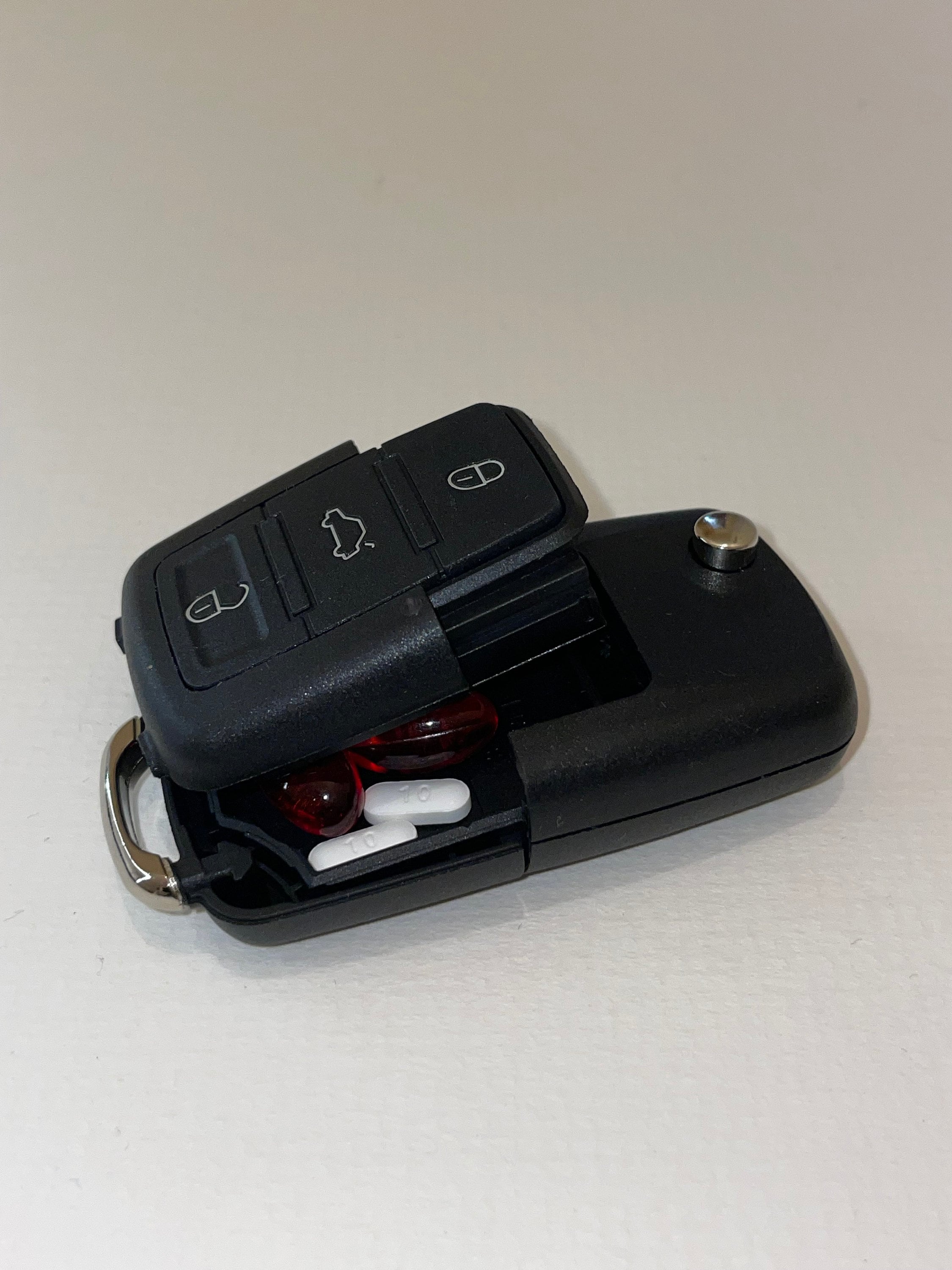 Auto Autoschlüssel Safe Geheimnis verstecktes Fach Stash Keyring