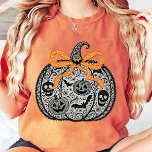 Schwarze Spitze Kürbis PNG, Halloween Kürbis Herbst png, Kürbis Saison png, Halloween png, Spitze Kürbis png, Kürbis png Girly
