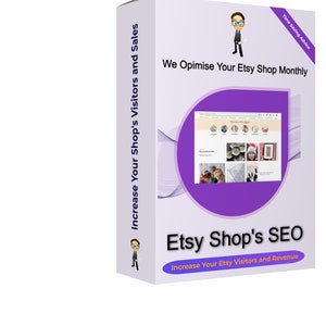 Increase Sales Now ! - Optimise your Etsy shop Monthly ,SEO content writing, SEO help for Etsy, 50 SEO Titles, Descriptions & Tags Optimised