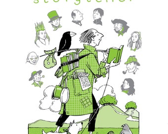 Storyteller Kunstdruck: Limitierte und signierte Auflage