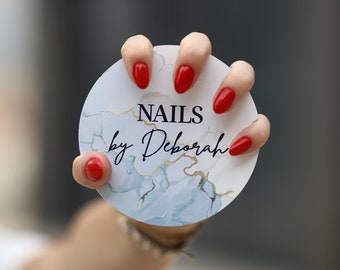 CUSTOM Acrylic Nailfie Disc | Personalised Nail Prop | Nail Tech | Nail Art | Nailfie