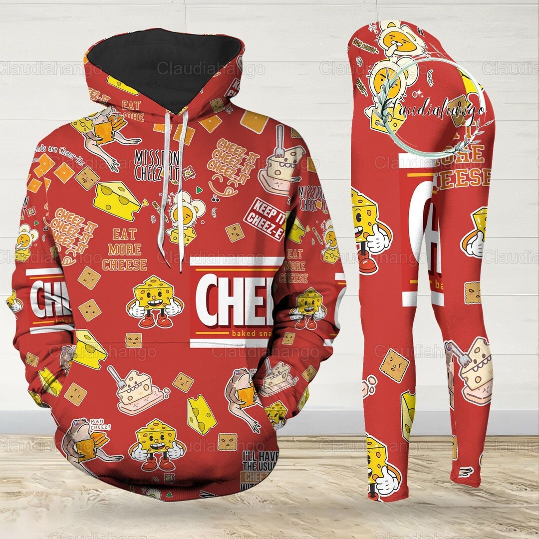 Cheez It Hoodie and Legging, Cheez It Hoodie, Cheez It Leggings, Cheez