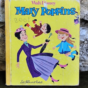 Buch Mary Poppins Walt Disney Die rosa Alben 1964