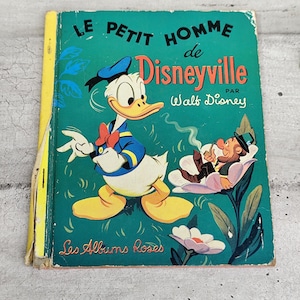 Der kleine Mann aus Disneyville, Buch von Walt Disney, The Pink Albums, 1956