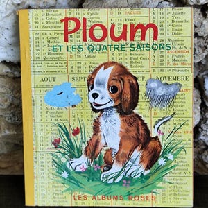 Buch Pflaume und die vier Jahreszeiten, die rosa Alben 1965