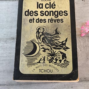 Buch Der Schlüssel zu Träumen und Träume Zolar Die Nacht der Welten Tchou 1979