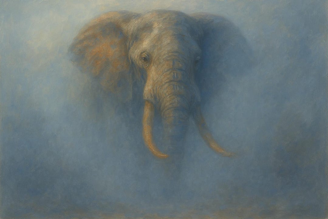 Azure Elephant - Digital Download - Etsy
