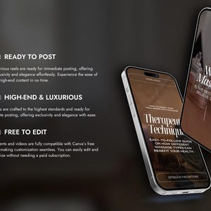 100 Reels Massage Instagram Templates | Spa Instagram Reel | Massage Marketing Instagram | Massage Instagram Therapist Bundle Reels Videos