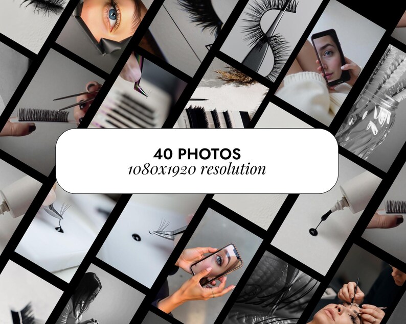 Aesthetic Lash Extensions Stock Photos | Instagram Canva Templates ...
