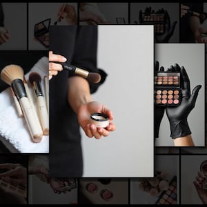 120+ Makeup Stock Photos | Makeup Cosmetics Images | Aesthetic Social Media Photos | Makeup Artist Instagram | MUA Stock Photos | Beauty