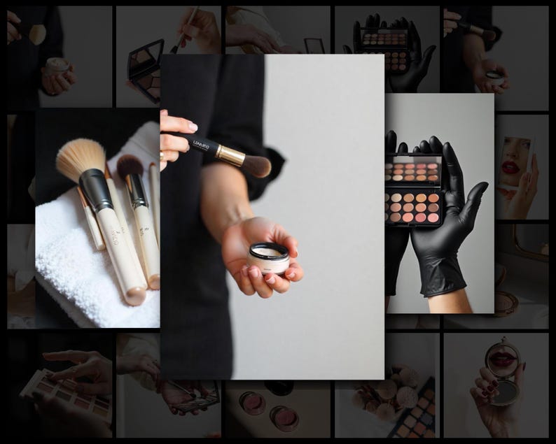 120+ Makeup Stock Photos | Makeup Cosmetics Images | Aesthetic Social Media Photos | Makeup Artist Instagram | MUA Stock Photos | Beauty