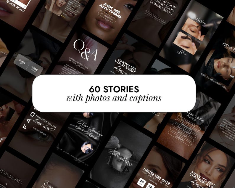 Brow Tech Instagram Templates | Brow Tech Canva Template | Microblading ...