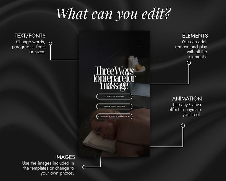 100 Reels Massage Instagram Templates | Spa Instagram Reel | Massage Marketing Instagram | Massage Instagram Therapist Bundle Reels Videos