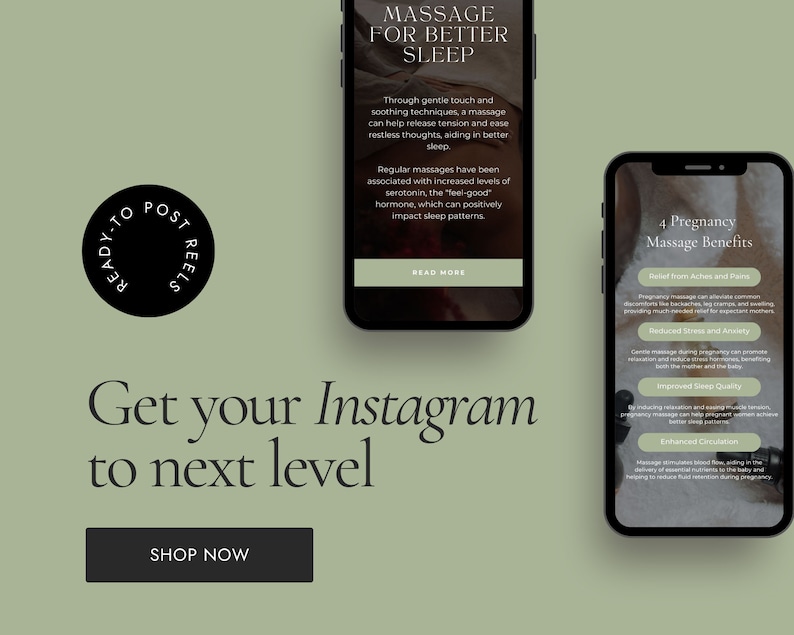 Reels Massage Instagram-sjablonen | Spa Instagram-reel | Massagemarketing Instagram-reel | Massage Instagram Therapeutbundelvideo's afbeelding 2
