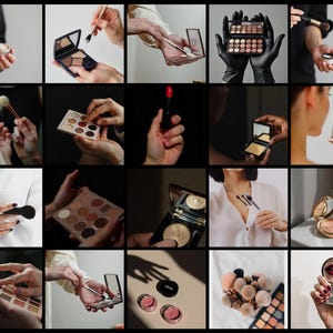 120+ Makeup Stock Photos | Makeup Cosmetics Images | Aesthetic Social Media Photos | Makeup Artist Instagram | MUA Stock Photos | Beauty