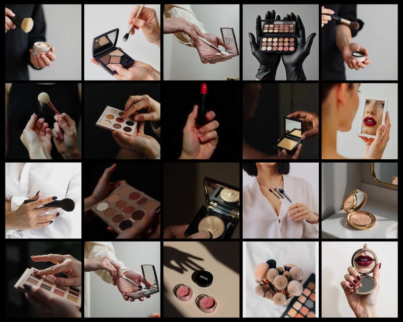 120+ Makeup Stock Photos | Makeup Cosmetics Images | Aesthetic Social Media Photos | Makeup Artist Instagram | MUA Stock Photos | Beauty