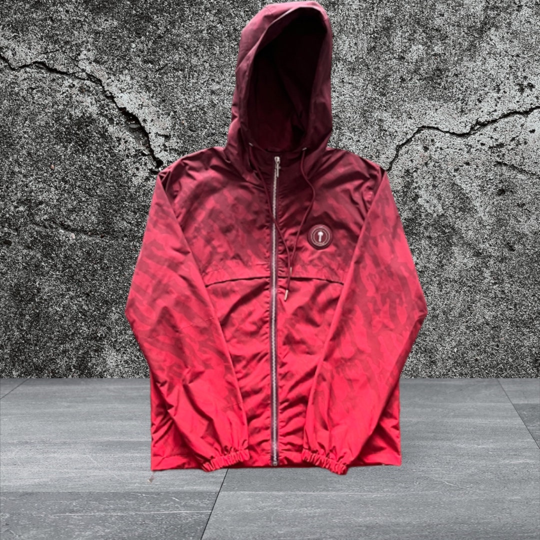 Trapstar Irongate Jacket in Red - Etsy Trapstar Irongate Jacket in Red - Etsy