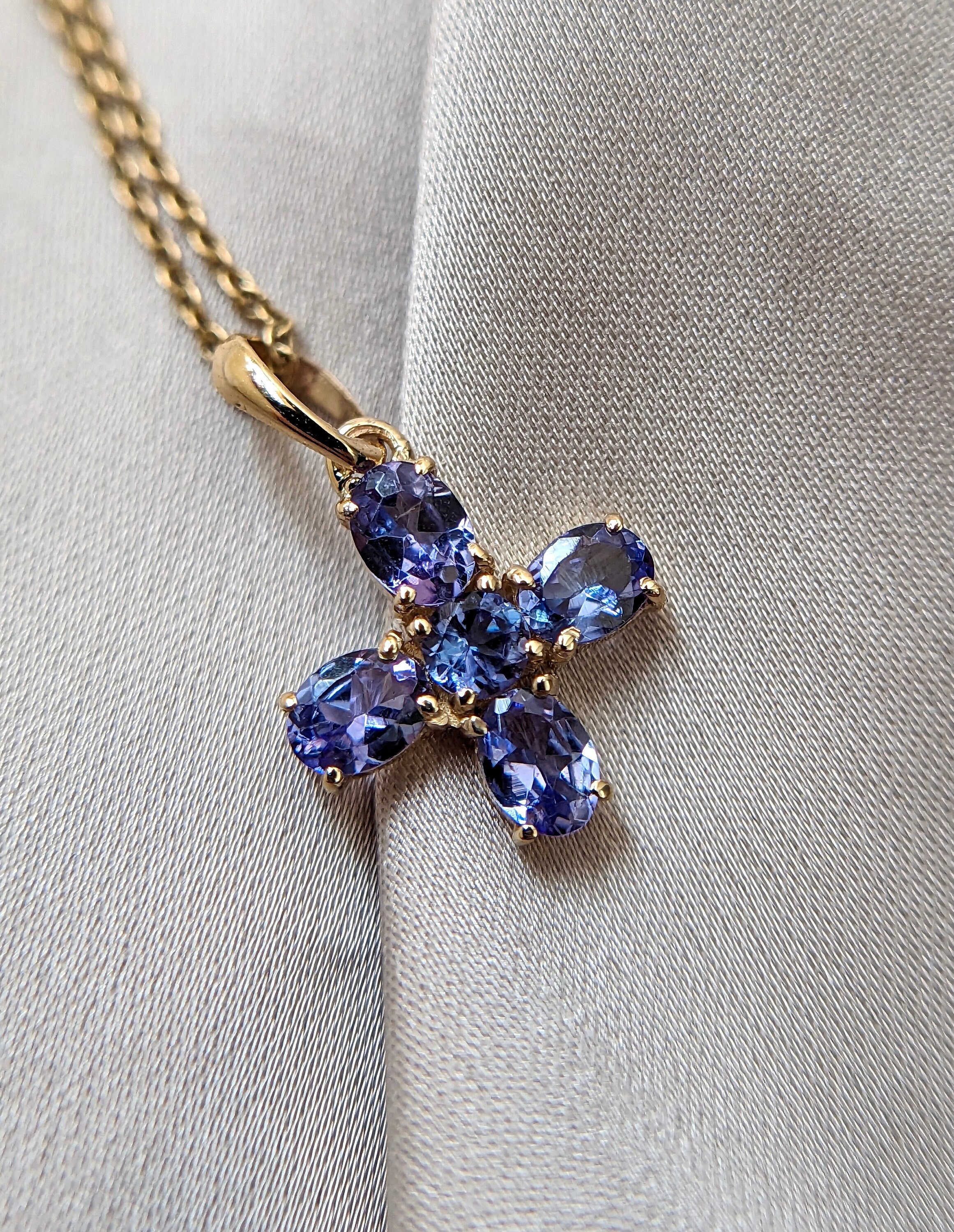 Tanzanite crosses Etsy Mexico