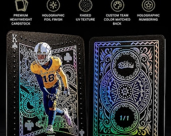 Aangepaste premium sportkaarten in All Kings-stijl