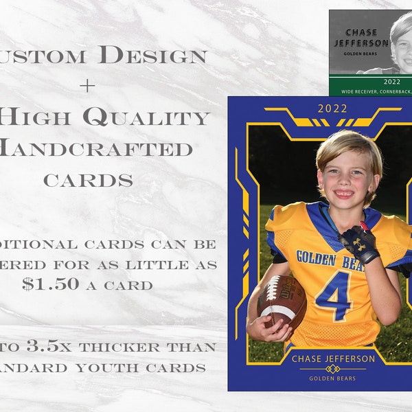 Custom Sports Card Stand Etsy