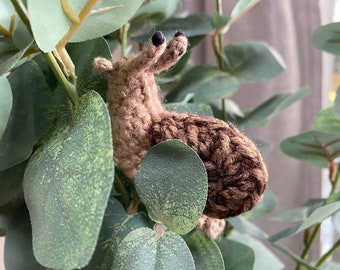 Crochet Pattern for Realistic Garden Snail
