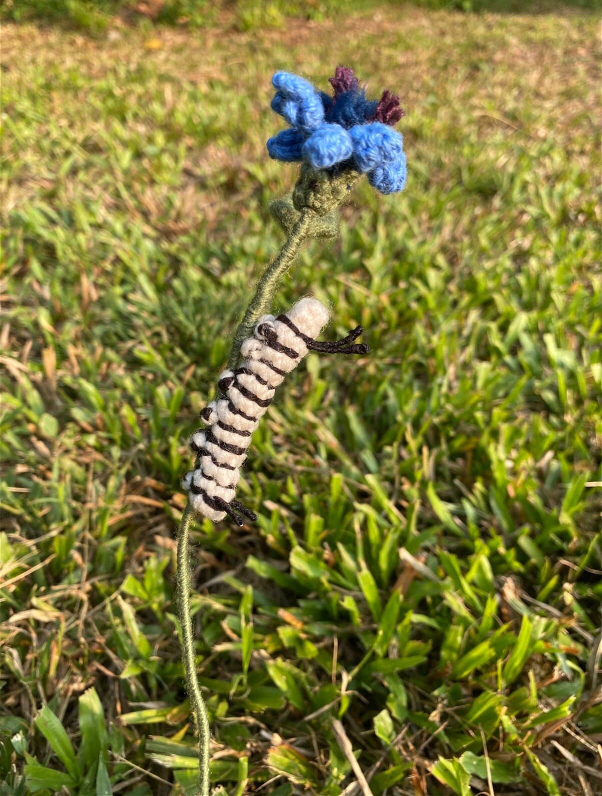40 Crochet Snails, Slugs, Caterpillars, and Worms Patterns Worth Noticing 19 Original Crochet Pattern for Realistic Caterpillar