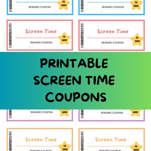 Motivational Fun | Editable Download | Reward System | Printable Bundle Pdf | Pretend Money | Tv Tokens | Reward Bucks | Chore Cards