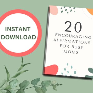 Affirmation cards bundle, Printable Affirmation Deck, Self-care Affirmation Cards, Printable Positivity Cards for Moms