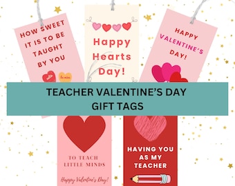 How sweet it is to be taught by you tag, Teacher Appreciation, Valentine's Day Gift Tag School Staff PTO Thank you tag Printable