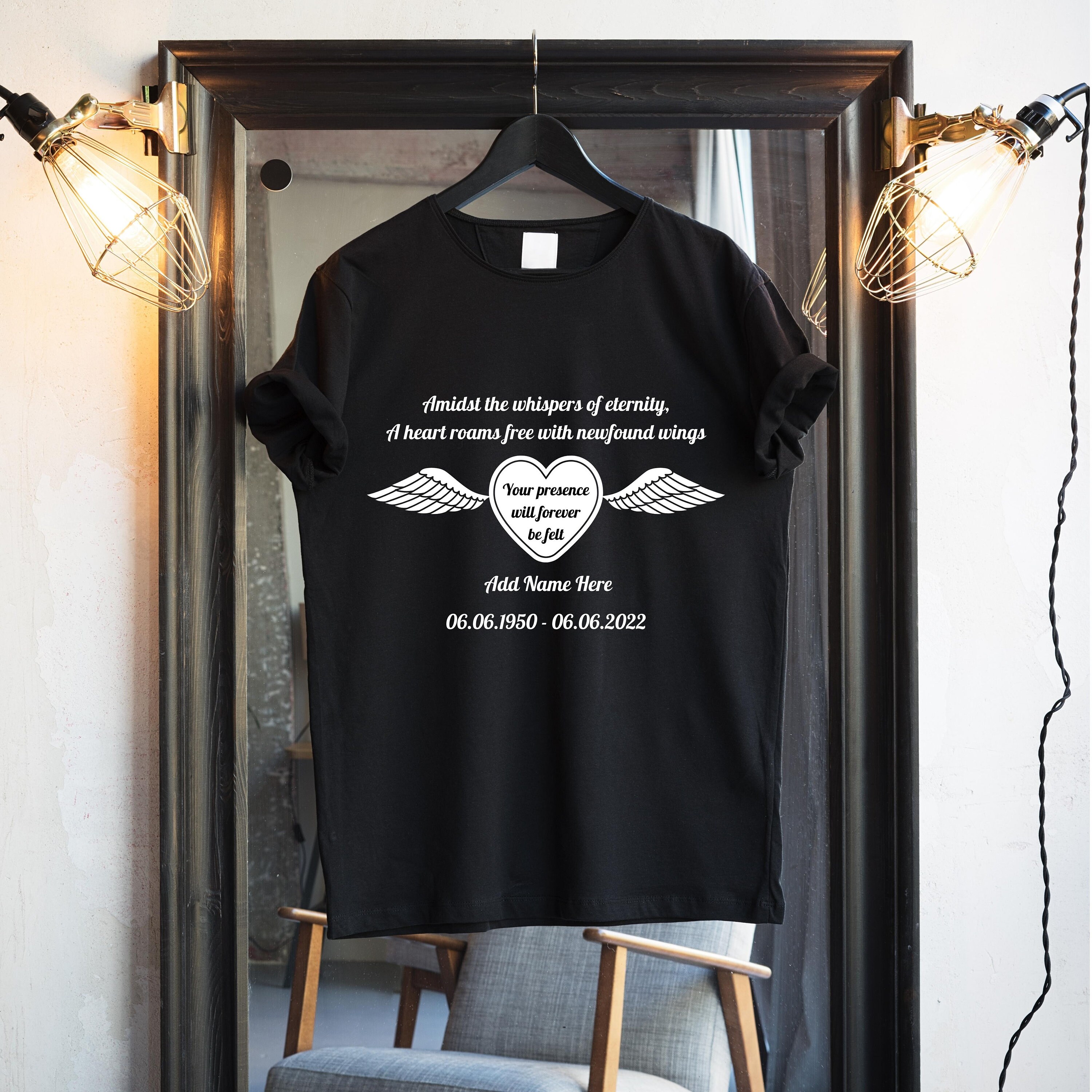 Memory Angel Wings Vector Digital Download Svg Png Dxf Loved - Etsy