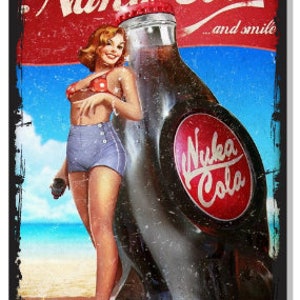 Fallout Nuka-Cola Fan Art Print