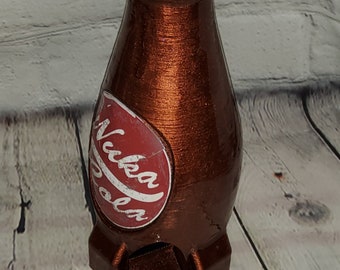 Nuka-Cola bottle dice tower inspired by Fallout