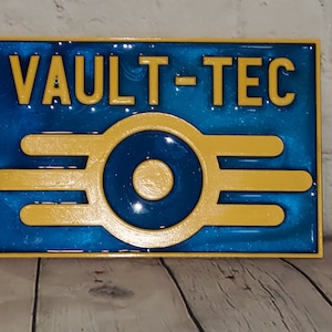 Fallout Vault-Tec sign