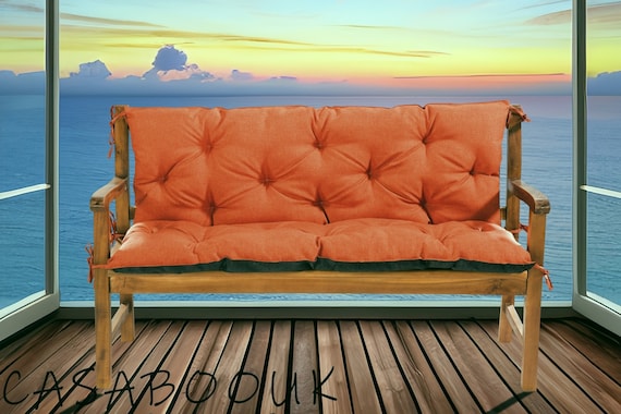 Banc Coussin Galette De Chaise Extérieur Banc Coussin De Balançoire Non-glissement Couvrir Patio Intérieur Meubles Coussin Lounge Pour Assise Avec