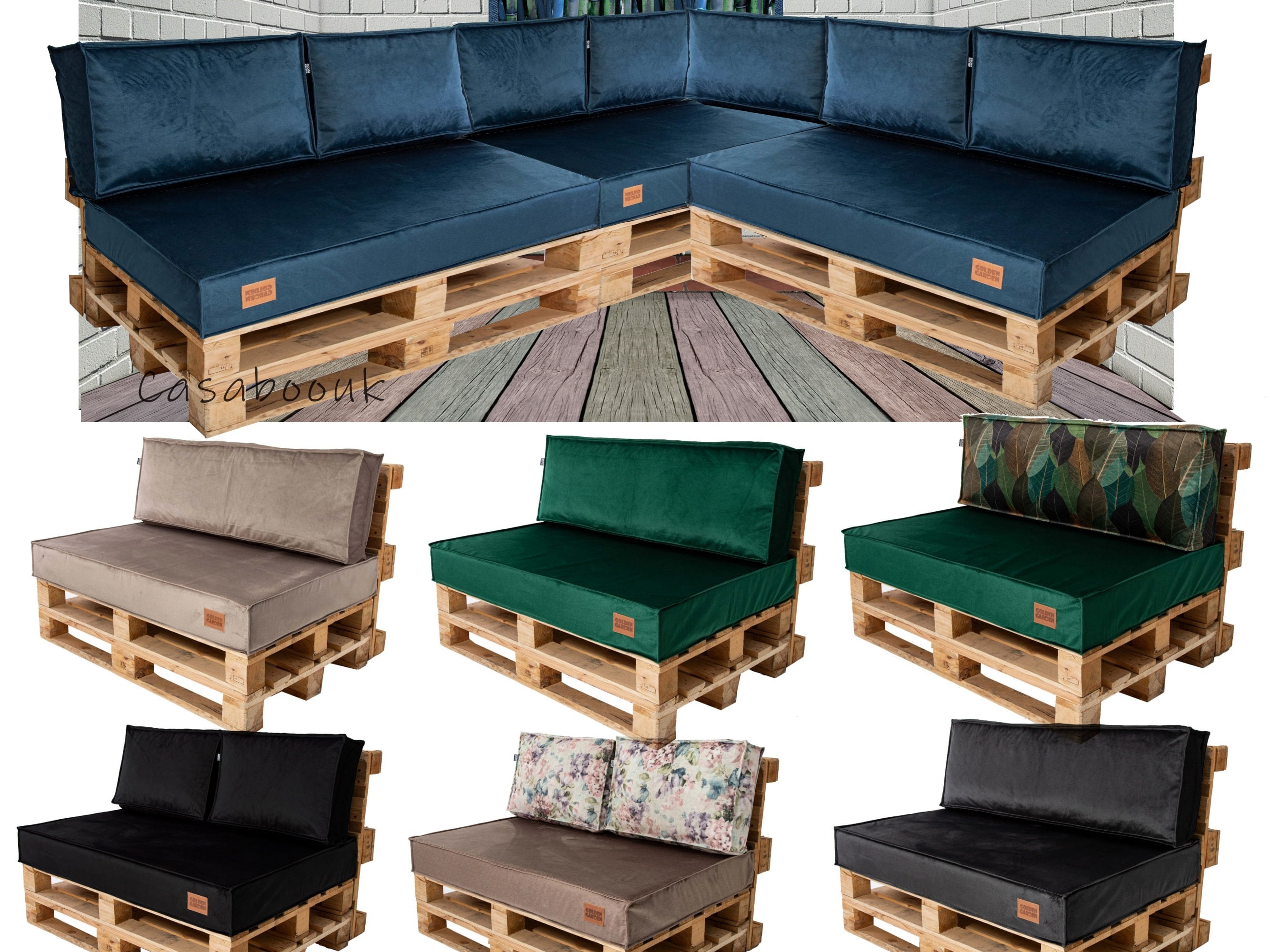 Handmade Pallet Sofa Cushions, Soft-touch, Custom Size - Etsy, image size:2667x2000