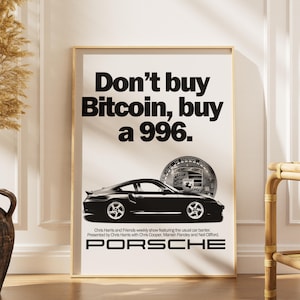 Porsche 996 poster - Etsy 日本