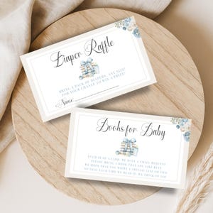 A New Chapter Will Soon Begin Baby Shower Invitation Bundle, Book Theme Boy Baby Shower Invite Set, Vintage Storybook Shower Invitation BS68