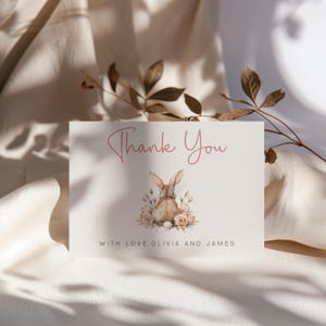 Some Bunny Baby Shower Invitation Bundle, Somebunny Is On the Way Spring Girl Floral Easter Baby Shower, Sprinkle Bunny Invite Template BS31