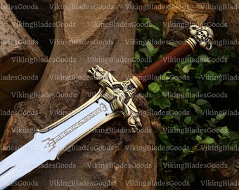 Hand gesmeed Conan - The Barbarian Replica zwaard - Handgemaakt Viking zwaard, Groomsmen Gift - Beste verjaardags- en jubileumcadeau voor hem